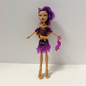 MONSTER HIGH Doll Clawdeen Wolf Frights Camera Action doll toy